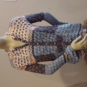 Free People XS Long Sleeve Top